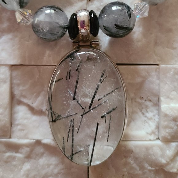 Black Rutilated Quartz - Picture 13 of 13